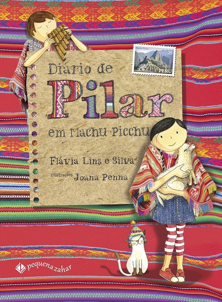 Capa do livro Diário de Pilar em Machu Picchu