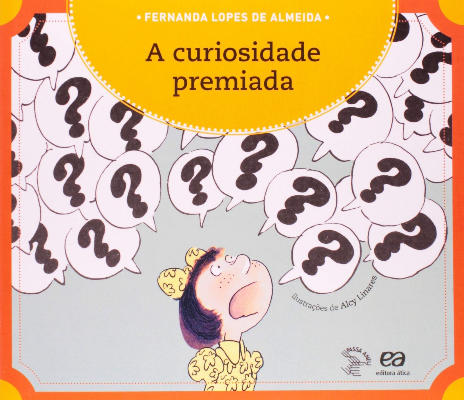 Capa do livro A curiosidade premiada