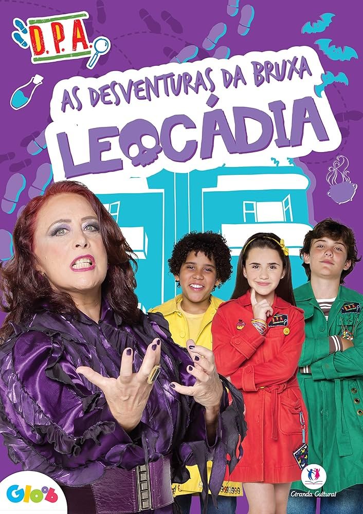 Capa do livro As Desventuras da Bruxa Leocádia