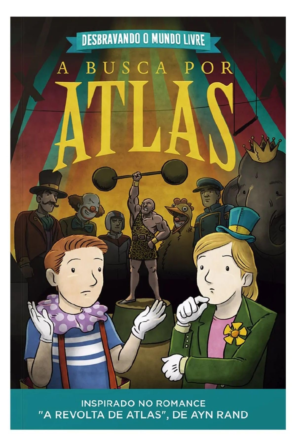 Capa do livro A Busca por Atlas