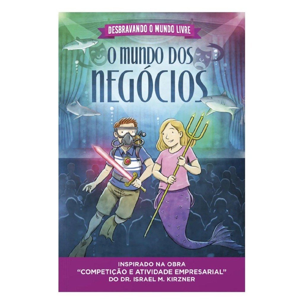 Capa do livro O Mundo dos Negócios