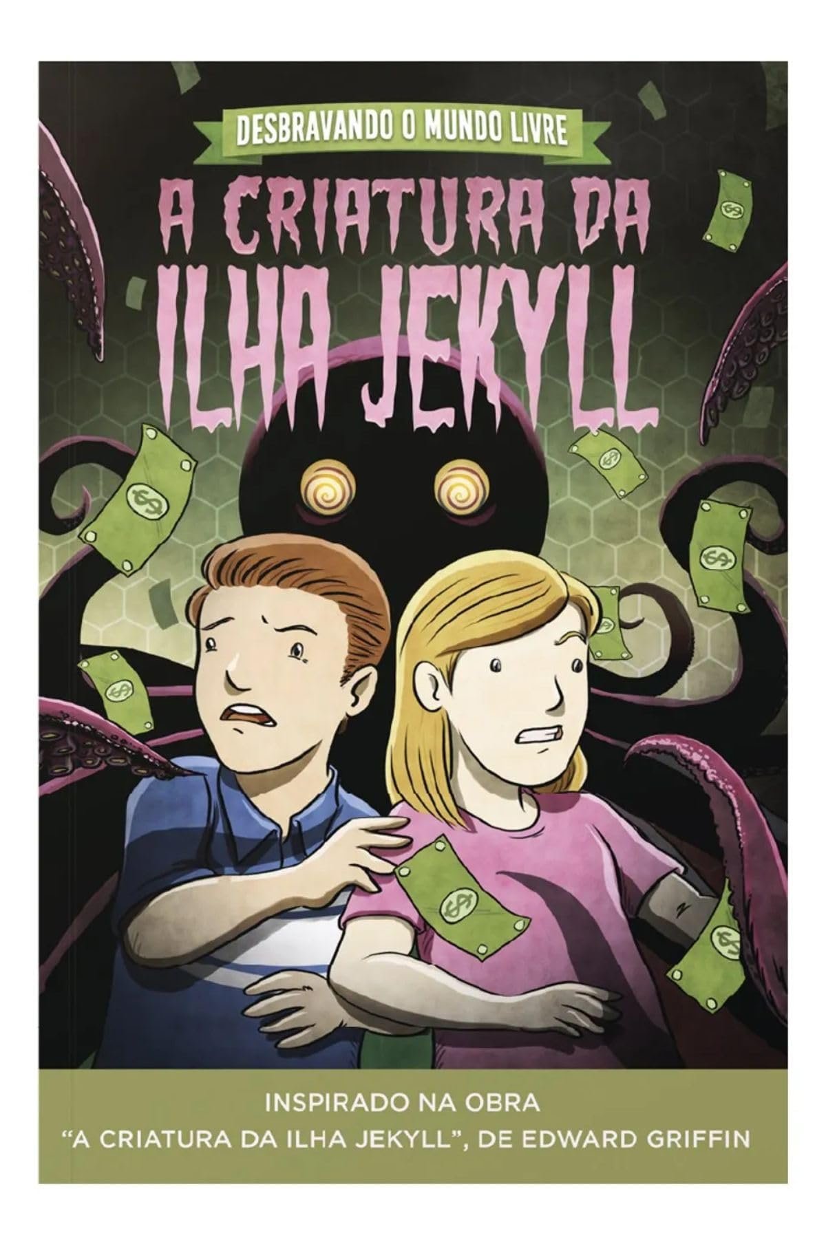 Capa do livro A Criatura da Ilha Jekyll