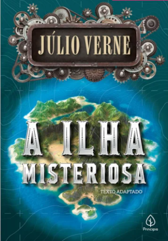 Capa do livro A Ilha Misteriosa